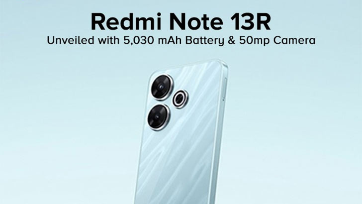 Xiaomi Redmi Note 13R Goes Official; 120Hz IPS, Snapdragon 4+ Gen 2 ...