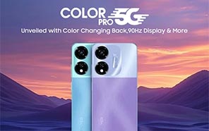 Itel Color Pro 5G Debuts with Color Changing Design, Dimensity 6080 Chip & 50MP Camera
