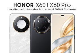 Honor X60 and X60 Pro Hit the Stage with Drop-Resistant Designs & Huge Batteries