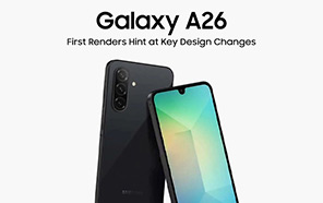 Samsung Galaxy A26 First Renders Leak, Teasing a Major Design Upgrade 