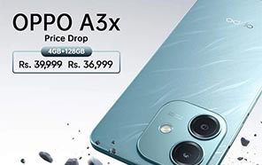 Oppo A3x Price Dropped in Pakistan; Rs 3,000 Discount on the 4/128GB Model  