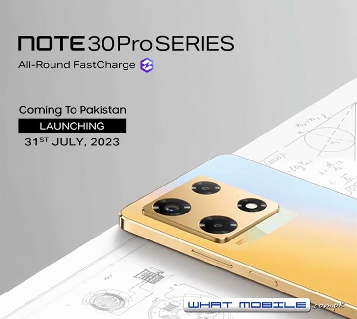 Get ready for a Fast Charging Experience with the Infinix's All-New NOTE 30  Series!