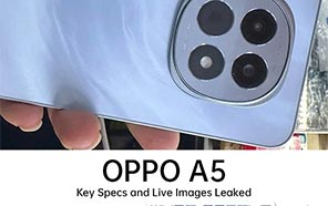 Oppo A5 (2025) Key Specs Surface on TENAA, Design Exposed in Live Images