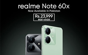 Realme Note 60x Now Available in Pakistan with 90Hz LCD, ArmorShell, and IP54 Rating 