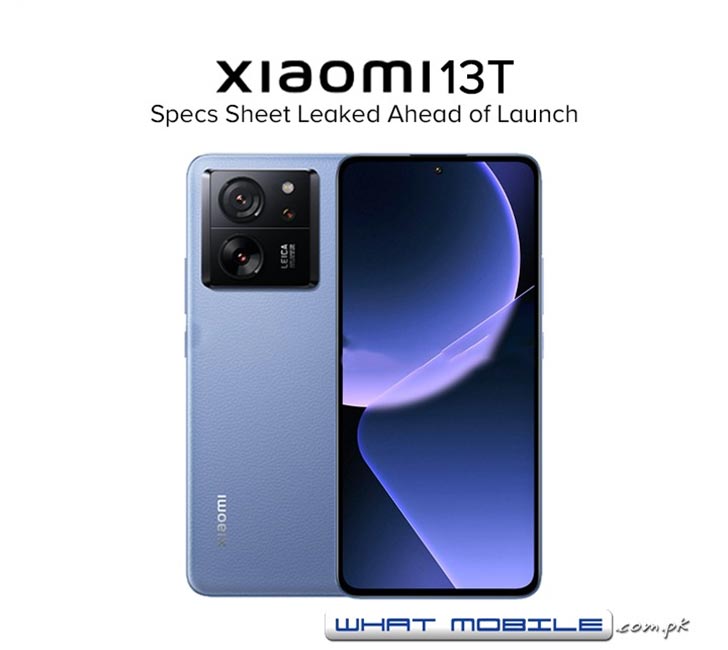 Full Xiaomi 13T and Xiaomi 13T Pro specifications leak alongside