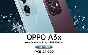 Oppo A3x Rolls Out a New 4/128GB Variant in Pakistan with a Higher Price Tag 