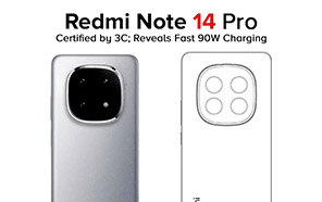 Xiaomi Redmi Note 14 Pro Certified by 3C; Reveals Fast 90W Charging Support   