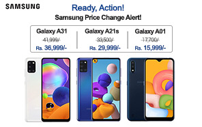 Samsung Galaxy A31, Galaxy A21s, and Galaxy A01 Get a Big Price Slash in Pakistan - Here are the New Prices 