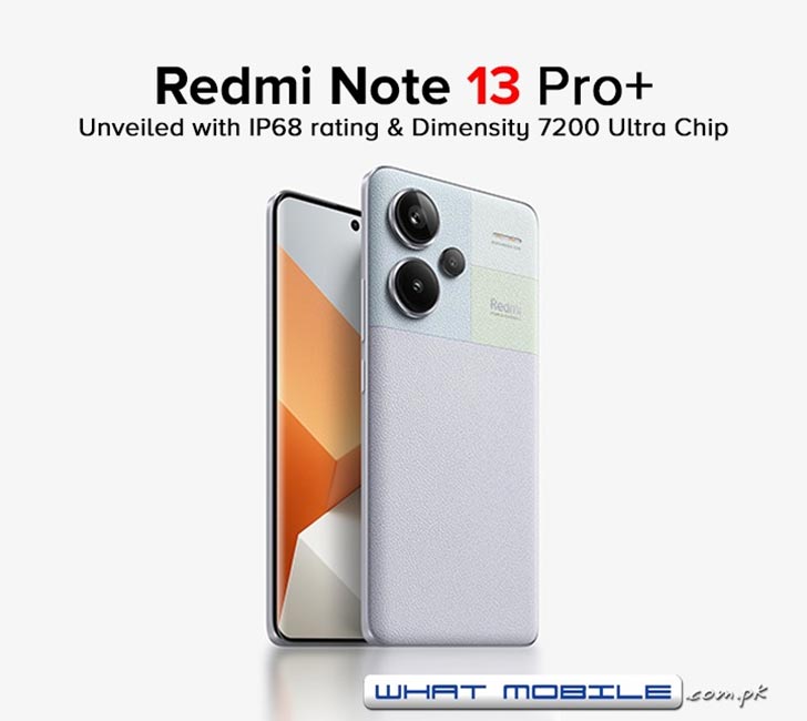 Original New Xiaomi Redmi Note 13 PRO+ Plus 5G Smartphone 6.67 120Hz 1.5K  Display Dimensity 7200-Ultra 200MP 5000mAh 120W