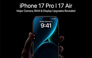 Apple iPhone 17 Pro & 17 Air Just Got Leaked with Camera, RAM, and Display Specs 