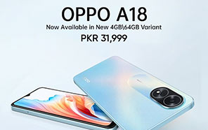 Oppo A18 Lands in Pakistan Again with a New (4/64GB) Variant 