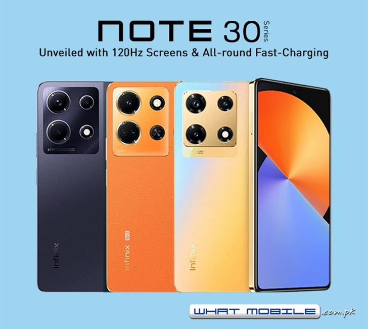 Infinix Note 30 Series Unveiled Via Listings; 120Hz Screens, High-end SoCs,  All-round FastCharging - WhatMobile news