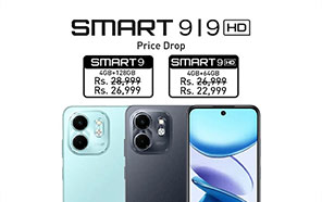 Infinix Smart 9 & Smart 9 HD Now Available in Pakistan at Cheaper Prices — Discounts Await 