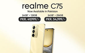 Realme C75 Unveiled in Pakistan with Durable IP69 rating, 6000mAh Battery & 45W Charging 