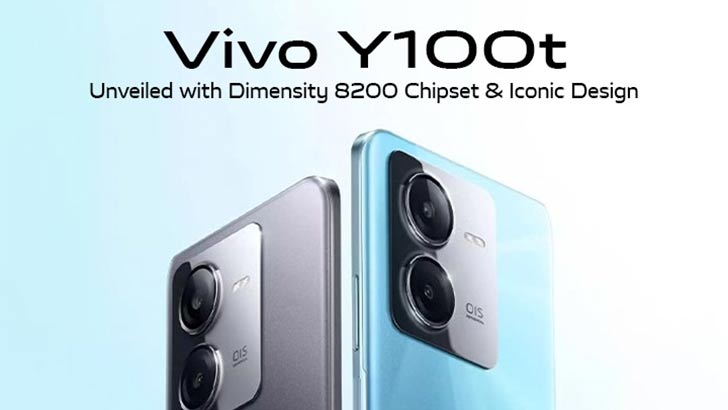 Vivo Y100t Unveils Featuring Dimensity 8200 SoC and Lightning-Fast 120W ...