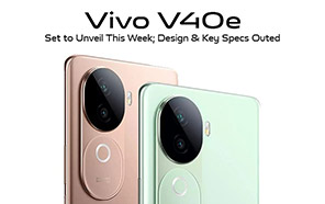 Vivo V40e Set to Unveil This Week; Official Page Confirms Design & Key Specs 