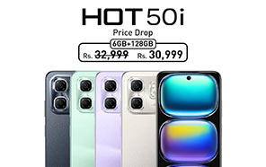 Infinix Hot 50i Price Slashed in Pakistan, Now Retails at 30,999 Rupees Instead of 32,999/- 