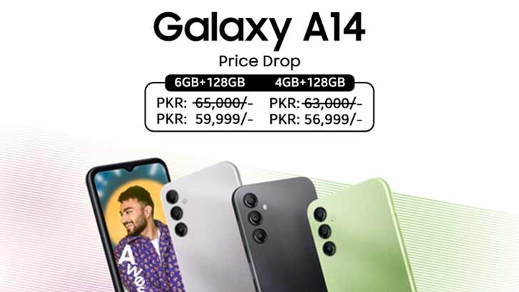 Samsung Galaxy A14 128GB - Price in Pakistan -  –
