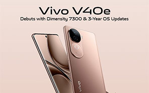 Vivo V40e Debuts with Dimensity 7300 Chip, 80W FlashCharge, and 3-Year OS Updates 