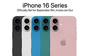 Apple iPhone 16 Event Scheduled for September 9th — Mark Your Calendars 