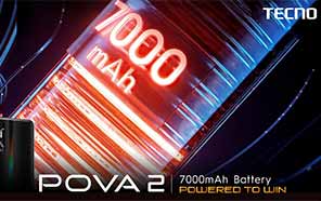 Tecno POVA 2 with 7,000mAh Battery - The Perfect Gaming Partner 