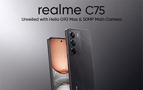 Realme C75 Unveiled with Helio G92 Max, 50MP Camera, and 6000mAh Battery 