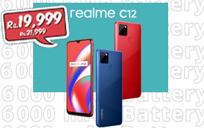 Realme C12 Gets a Price Cut in Pakistan; Now Available at an Amazing Discount of Up to Rs. 2,000 