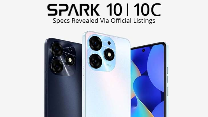 Tecno Spark 10 And Spark 10c Specs Unveiled Via Official Product Listings Have A Look 3010