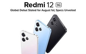 Xiaomi Redmi 12 5G Global Debut Slated for August 1st; Key Specs Unveiled 
