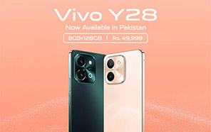 Vivo Y28 4G Arrives Carrying a Hefty Price in Pakistan; Helio G85, 6000mAh, 44W Charge 