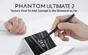 Meet the Phantom Ultimate 2: Tecno's First Tri-fold Concept is the Slimmest so Far 