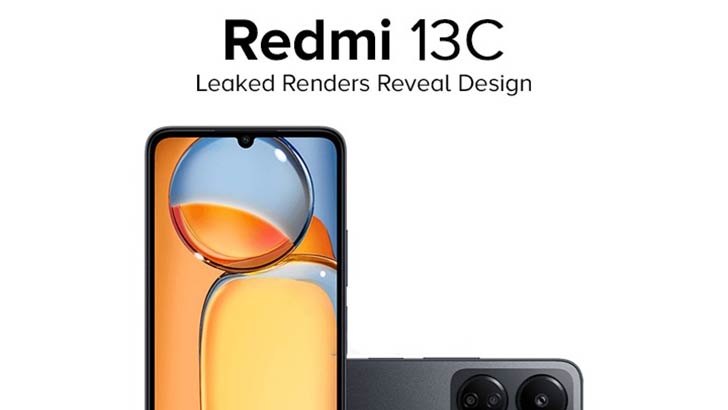 Redmi 13C renders leaked: 50MP camera, waterdrop notch, colour options and  more