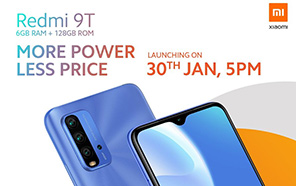 Xiaomi Redmi 9T 6GB Edition is Launching in Pakistan Today; Rich in Features, Low in Price 