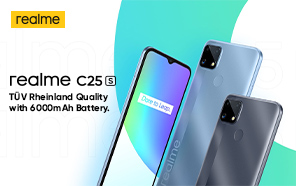 Realme C25s Goes Official with a New Chip and High-resolution Camera; Coming Soon to More Markets 