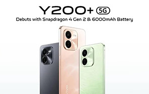 Vivo Y200+ 5G Debuts with IP64 Build, 6000mAh Battery & Snapdragon 4 Gen 2 